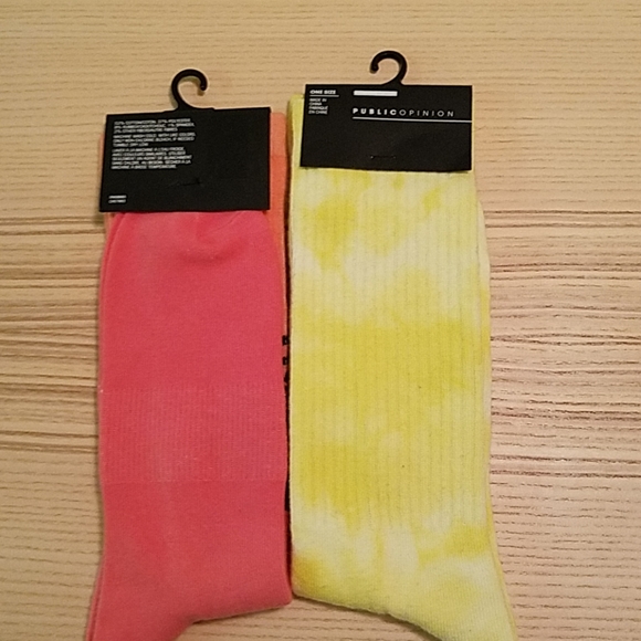 Public Opinion Mens socks, 2pack, One size - Picture 2 of 3